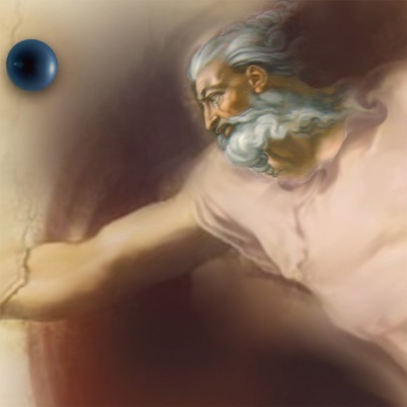 Creation of Atoms Poster, long narrow art print - Picture 5 of 5